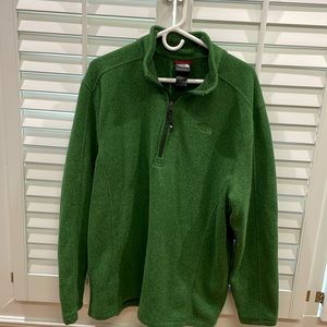 Men’s North face quarter zip